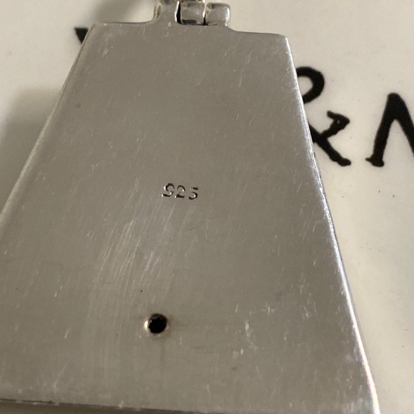 Filigree Sterling Sterling Pendant - Picture 3 of 3